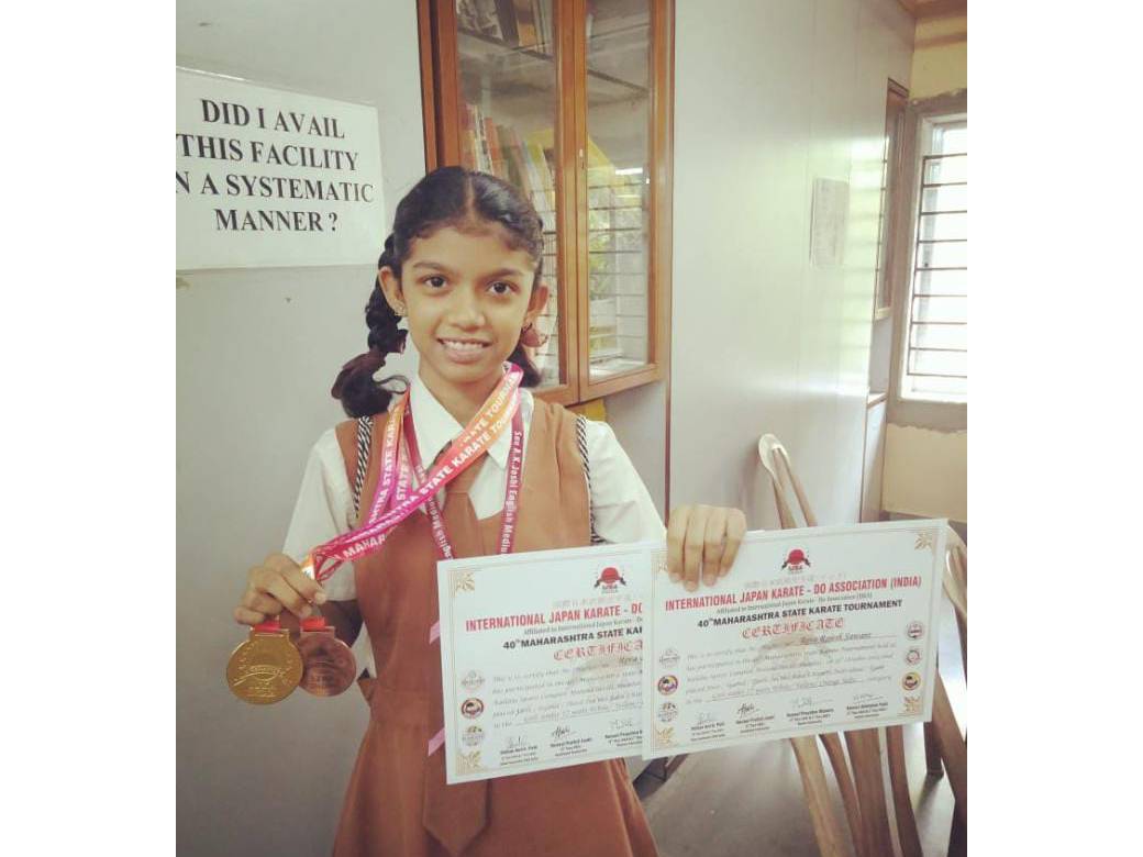 Reva Sawant Winner in Kata and Kumite 2023 