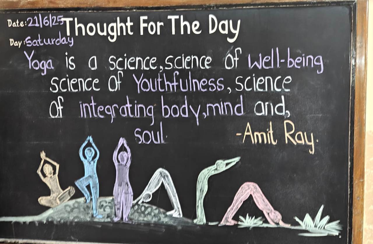 Secondary Yoga Day 2025-26