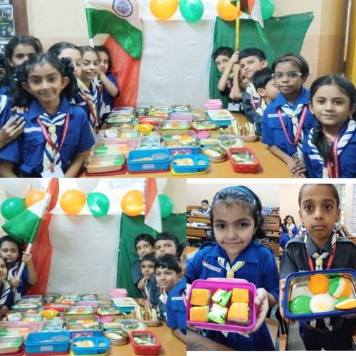 Primary Section: Cub Bulbul Oath Ceremony Std II>
              <div class=