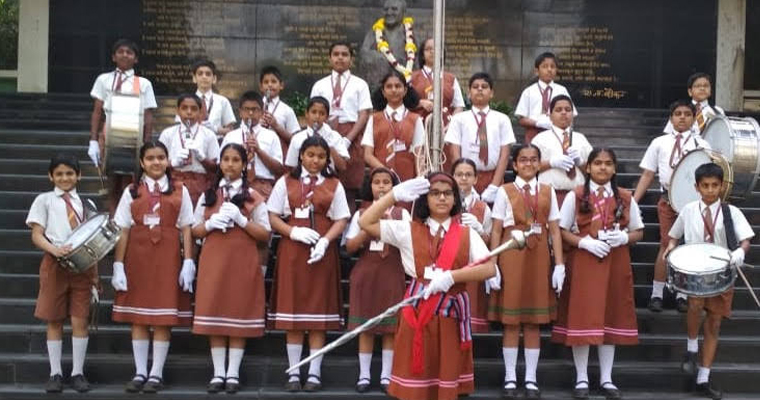 Students utilizing the modern infrastructure of AK Joshi State Board School in Thane, fostering a dynamic learning environment during the transition to CBSE Board.