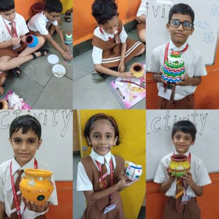 Primary Section: Cub Bulbul Oath Ceremony Std II